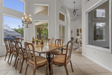 Stunning 4-bedroom, 3-bath home nestled right on the golf course on The Oaks Golf Club in Mississippi - for sale on GolfHomes.com, golf home, golf lot
