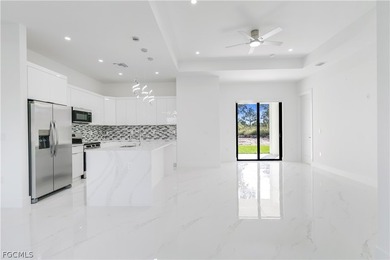 Move-in ready new construction home in fast-growing Leigh Acres on Lehigh Resort Club in Florida - for sale on GolfHomes.com, golf home, golf lot