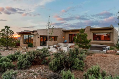 Live inside a work of art in this  Artist's Dream Dwelling in on Taos Country Club in New Mexico - for sale on GolfHomes.com, golf home, golf lot