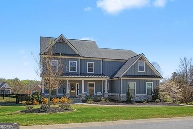 Barely lived in and shows like new, this stunning home is on Traditions of Braselton Golf Club in Georgia - for sale on GolfHomes.com, golf home, golf lot