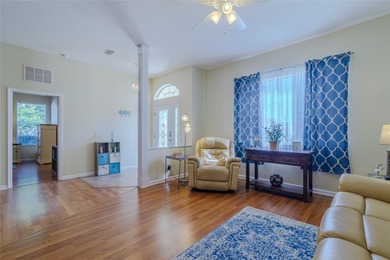 This 3BD/2BA Majesty model home is a beautiful one-level living on Ocala Palms Golf and Country Club in Florida - for sale on GolfHomes.com, golf home, golf lot