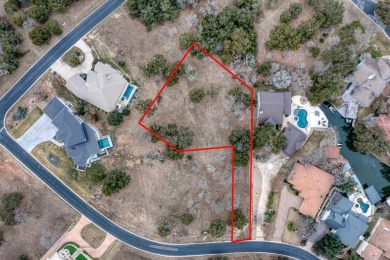 Wonderful acre homesite that backs to the wet weather creek with on Ram Rock Golf Course in Texas - for sale on GolfHomes.com, golf home, golf lot
