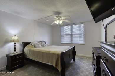 Enjoy easy living in this beautifully furnished 2-bedroom on Daytona Beach Golf Club in Florida - for sale on GolfHomes.com, golf home, golf lot