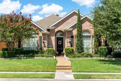 Single-story home with magnificent curb appeal nestled in the on The Clubs at Prestonwood in Texas - for sale on GolfHomes.com, golf home, golf lot