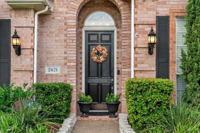 Single-story home with magnificent curb appeal nestled in the on The Clubs at Prestonwood in Texas - for sale on GolfHomes.com, golf home, golf lot