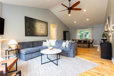 Beautifully furnished 3BR/2BA ranch ideally located within on Black Mountain Golf Course in North Carolina - for sale on GolfHomes.com, golf home, golf lot