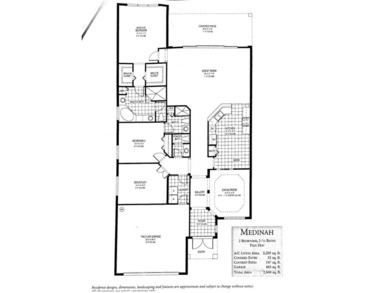 This is the popular Medina Floor plan with a pool.  Two bedroom on PGA Golf Club in PGA Village in Florida - for sale on GolfHomes.com, golf home, golf lot