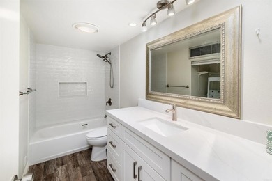 Welcome to this beautifully updated ground-level, end-unit condo on La Costa Resort and Spa in California - for sale on GolfHomes.com, golf home, golf lot