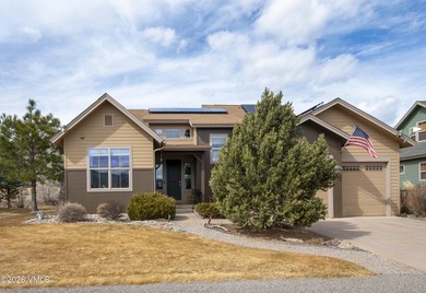 Enjoy serene mountain living with golf course and lake views in on Gypsum Creek Golf Course in Colorado - for sale on GolfHomes.com, golf home, golf lot