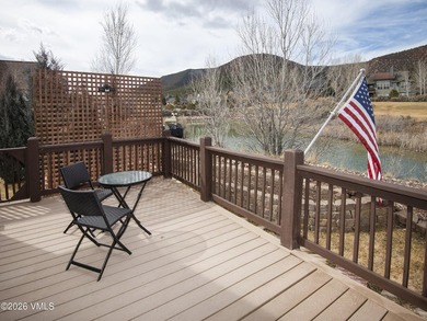 Enjoy serene mountain living with golf course and lake views in on Gypsum Creek Golf Course in Colorado - for sale on GolfHomes.com, golf home, golf lot
