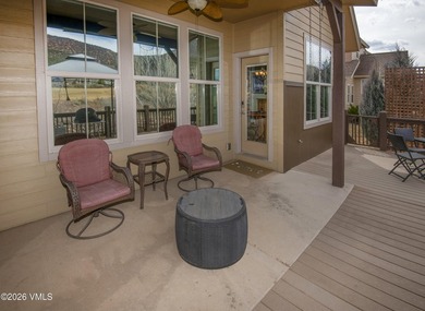 Enjoy serene mountain living with golf course and lake views in on Gypsum Creek Golf Course in Colorado - for sale on GolfHomes.com, golf home, golf lot