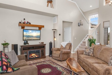 Enjoy serene mountain living with golf course and lake views in on Gypsum Creek Golf Course in Colorado - for sale on GolfHomes.com, golf home, golf lot