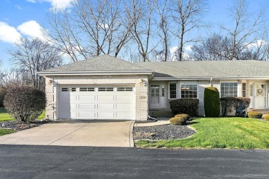 Nestled in Silver Hawk, this charming half-duplex offers 2 on White Hawk Country Club in Indiana - for sale on GolfHomes.com, golf home, golf lot