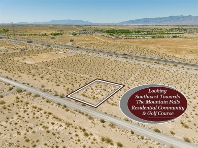 This Great Piece Of Future Pahrump Is .36 Acres & Just Outside on Mountain Falls Golf Course in Nevada - for sale on GolfHomes.com, golf home, golf lot