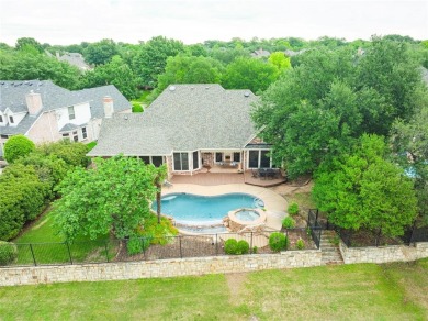 Hard to find single story custom home on the golf course with on The Golf Club At Twin Creeks in Texas - for sale on GolfHomes.com, golf home, golf lot