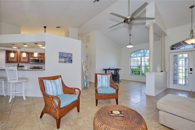 Spacious 3 bedroom 2 bath pool home in CAPE ROYAL, a gated golf on Royal Tee Country Club in Florida - for sale on GolfHomes.com, golf home, golf lot