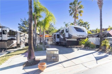 Beautiful Fully Enclosed +-630 Sq Ft Buildout with Quality Super on Rancho California RV Resort in California - for sale on GolfHomes.com, golf home, golf lot