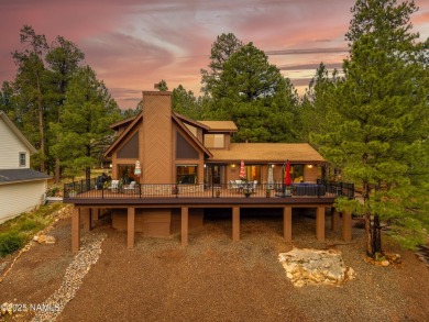 Cabin style home with views of Mt. Elden. You feel like you are on Continental Country Club in Arizona - for sale on GolfHomes.com, golf home, golf lot