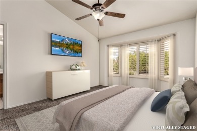 Tucked in the heart of Sun City Summerlin, this sought-after on Highland Falls Golf Club in Nevada - for sale on GolfHomes.com, golf home, golf lot