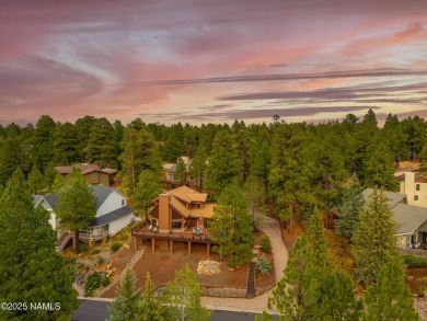 Cabin style home with views of Mt. Elden. You feel like you are on Continental Country Club in Arizona - for sale on GolfHomes.com, golf home, golf lot