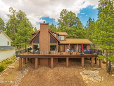 Cabin style home with views of Mt. Elden. You feel like you are on Continental Country Club in Arizona - for sale on GolfHomes.com, golf home, golf lot