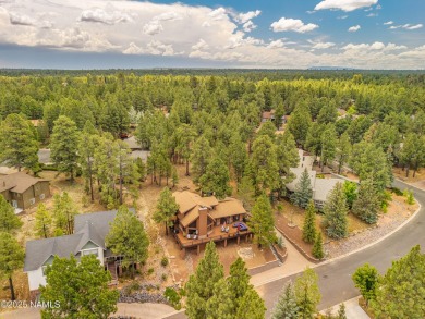 Cabin style home with views of Mt. Elden. You feel like you are on Continental Country Club in Arizona - for sale on GolfHomes.com, golf home, golf lot