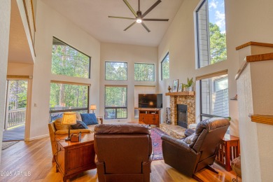 Most desirable Quality Hill. 3 Bedrooms plus loft, 2 bath. 1 on Pinetop Lakes Golf and Country Club in Arizona - for sale on GolfHomes.com, golf home, golf lot