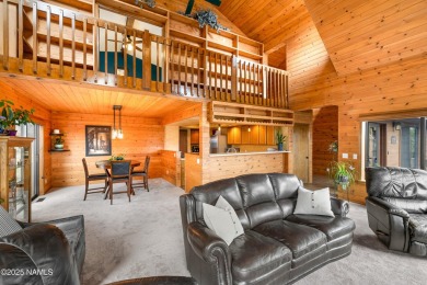 Cabin style home with views of Mt. Elden. You feel like you are on Continental Country Club in Arizona - for sale on GolfHomes.com, golf home, golf lot