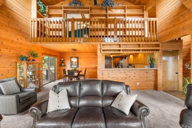 Cabin style home with views of Mt. Elden. You feel like you are on Continental Country Club in Arizona - for sale on GolfHomes.com, golf home, golf lot