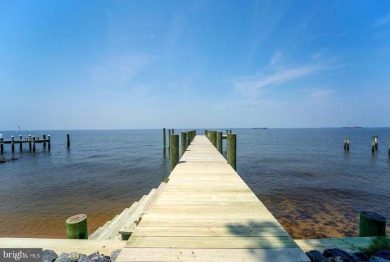 UNOBSTRUCTED BAY VIEW RANCHER with PRIVATE PIER in Kent Island's on Blue Heron Golf Course in Maryland - for sale on GolfHomes.com, golf home, golf lot