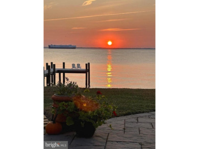 UNOBSTRUCTED BAY VIEW RANCHER with PRIVATE PIER in Kent Island's on Blue Heron Golf Course in Maryland - for sale on GolfHomes.com, golf home, golf lot