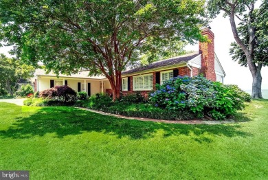 UNOBSTRUCTED BAY VIEW RANCHER with PRIVATE PIER in Kent Island's on Blue Heron Golf Course in Maryland - for sale on GolfHomes.com, golf home, golf lot