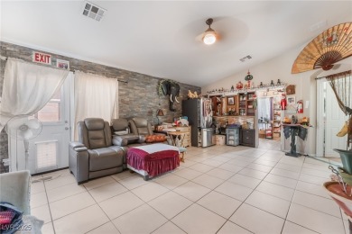 Nestled in a serene golf course community, this unique charming on Stallion Mountain Golf Course in Nevada - for sale on GolfHomes.com, golf home, golf lot