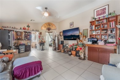 Nestled in a serene golf course community, this unique charming on Stallion Mountain Golf Course in Nevada - for sale on GolfHomes.com, golf home, golf lot