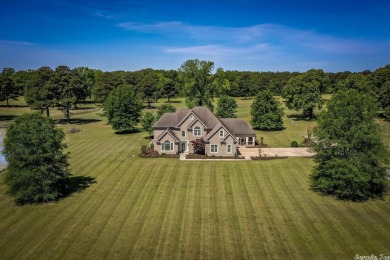 This is an amazing quiet setting for this lovely country estate on Grand Prairie Country Club in Arkansas - for sale on GolfHomes.com, golf home, golf lot