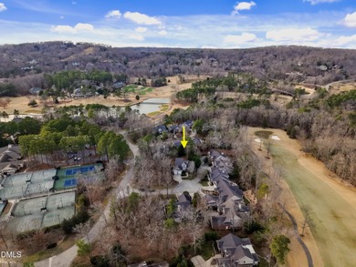 Gorgeous brick home with 3 bedrooms, 2 flex rooms, in the on Governors Club in North Carolina - for sale on GolfHomes.com, golf home, golf lot