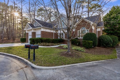Gorgeous brick home with 3 bedrooms, 2 flex rooms, in the on Governors Club in North Carolina - for sale on GolfHomes.com, golf home, golf lot