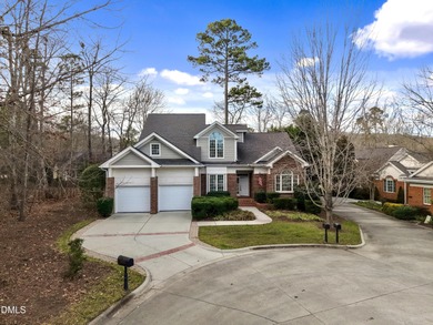 Gorgeous brick home with 3 bedrooms, 2 flex rooms, in the on Governors Club in North Carolina - for sale on GolfHomes.com, golf home, golf lot