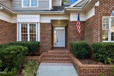 Gorgeous brick home with 3 bedrooms, 2 flex rooms, in the on Governors Club in North Carolina - for sale on GolfHomes.com, golf home, golf lot