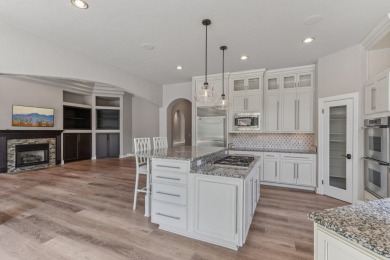 Gorgeous all brick masterpiece located on PRIVATE deep lot on The Legend At Bristlecone in Wisconsin - for sale on GolfHomes.com, golf home, golf lot