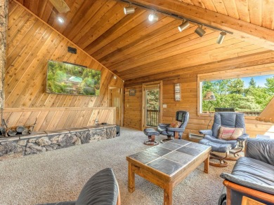 Tucked away amid whispering pines and just a short walk to the on Angel Fire Resort Country Club in New Mexico - for sale on GolfHomes.com, golf home, golf lot