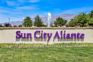 Rare Opportunity in Sun City Aliante! Immaculate 3-bedroom on Aliante Golf Club in Nevada - for sale on GolfHomes.com, golf home, golf lot