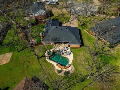 Exquisite golf course living on the 17th hole with resort-style on Pecan Plantation Country Club in Texas - for sale on GolfHomes.com, golf home, golf lot