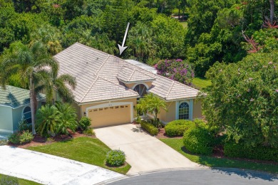 Charming Oasis in Ballantrae! Step inside this Light and Bright on Santa Lucia River Club in Florida - for sale on GolfHomes.com, golf home, golf lot