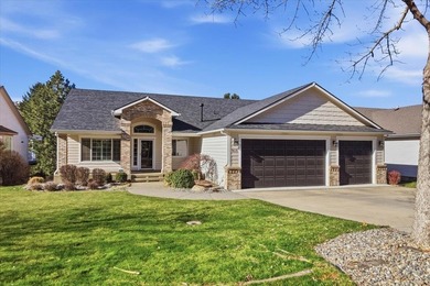 Perfectly situated on the 8th fairway of Trailhead Golf Course on Trailhead At Liberty Lake in Washington - for sale on GolfHomes.com, golf home, golf lot