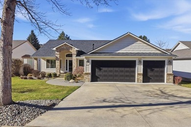 Perfectly situated on the 8th fairway of Trailhead Golf Course on Trailhead At Liberty Lake in Washington - for sale on GolfHomes.com, golf home, golf lot