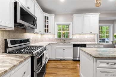 Nestled at the end of a quiet cul de sac, this striking on Highlands Golfers Club in Virginia - for sale on GolfHomes.com, golf home, golf lot