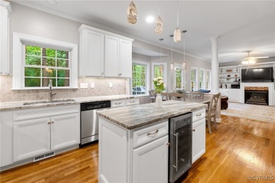 Nestled at the end of a quiet cul de sac, this striking on Highlands Golfers Club in Virginia - for sale on GolfHomes.com, golf home, golf lot