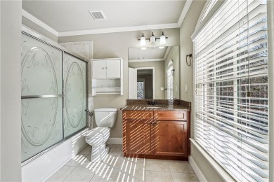 Discover this STUNNING 4-sided brick home located within the on Heritage Golf Links in Georgia - for sale on GolfHomes.com, golf home, golf lot