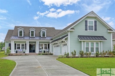 Welcome to this stunning 4-bedroom, 2.5-bathroom home in on Savannah Quarters Country Club in Georgia - for sale on GolfHomes.com, golf home, golf lot